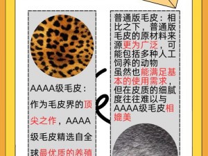 AAAA级毛皮和AAAA的区别、AAAA 级毛皮和 AAAA 有什么区别？