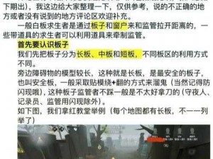 关于第五人格躲避球玩法规则的全面解析与介绍