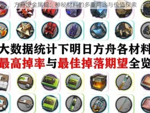 方舟废金属锭：神秘材料的多重用途与价值探索