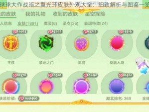 球球大作战暗之翼光环皮肤外观大全：细致解析与图鉴一览