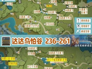 原神达达乌帕谷全方位探索：宝箱分布地图及攻略大全