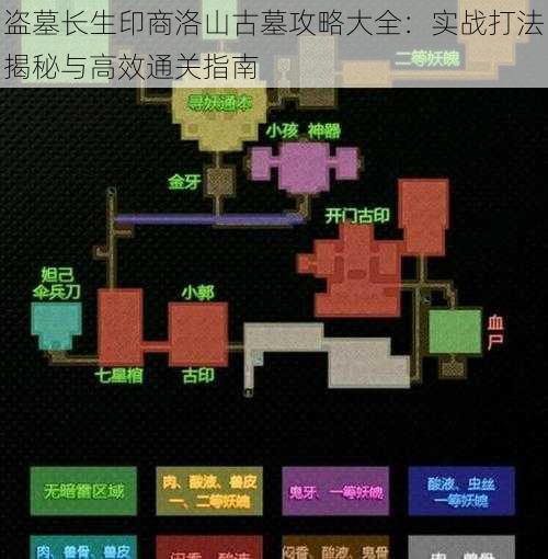 盗墓长生印商洛山古墓攻略大全：实战打法揭秘与高效通关指南