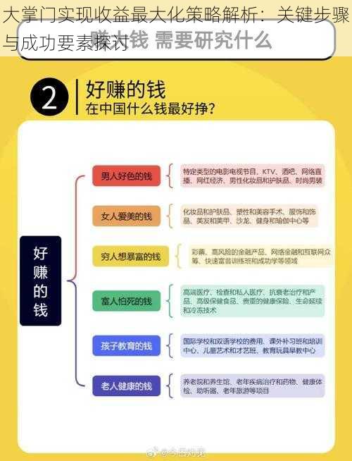 大掌门实现收益最大化策略解析：关键步骤与成功要素探讨