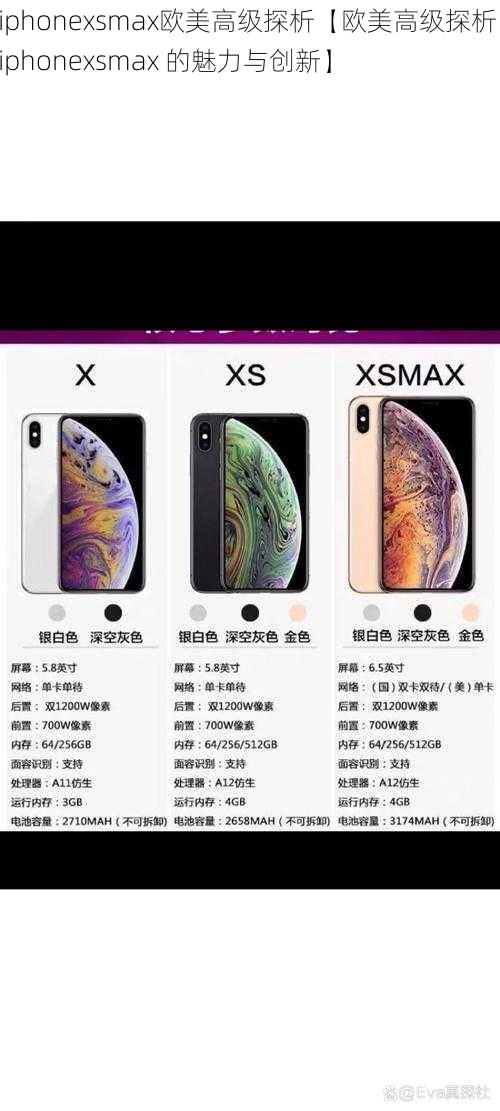 iphonexsmax欧美高级探析【欧美高级探析：iphonexsmax 的魅力与创新】