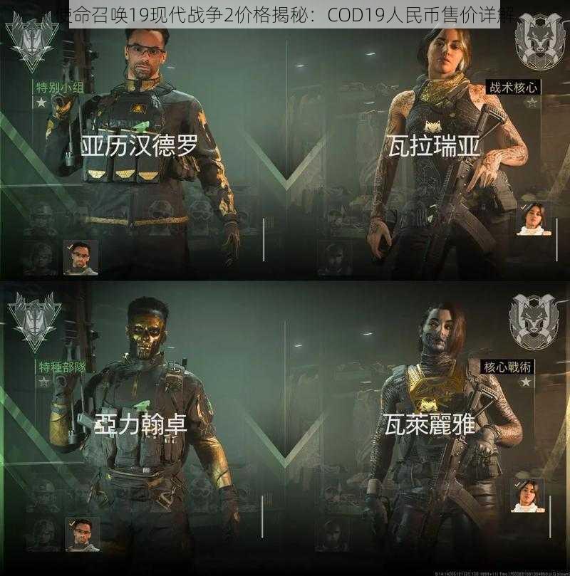 使命召唤19现代战争2价格揭秘：COD19人民币售价详解