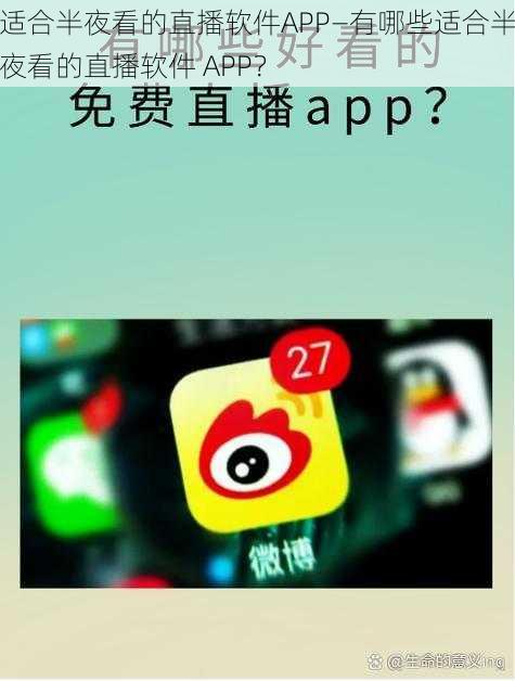 适合半夜看的直播软件APP—有哪些适合半夜看的直播软件 APP？