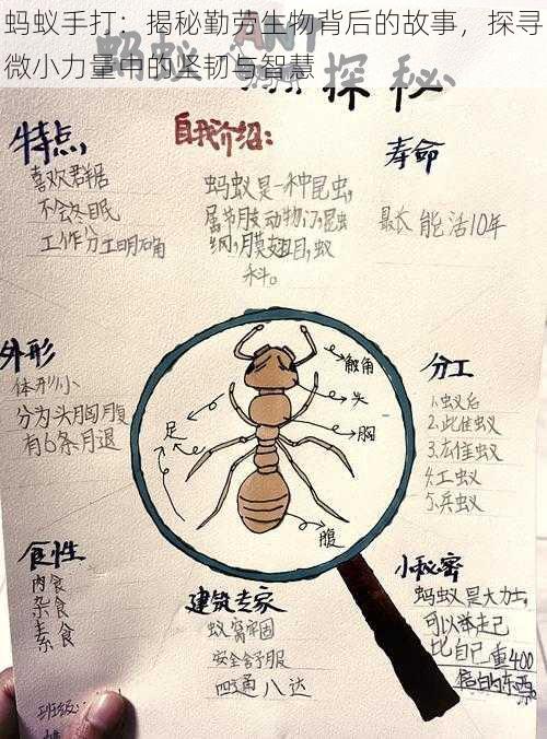 蚂蚁手打：揭秘勤劳生物背后的故事，探寻微小力量中的坚韧与智慧