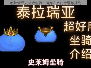 泰拉瑞亚史莱姆坐骑：萌宠之旅的奇遇与挑战