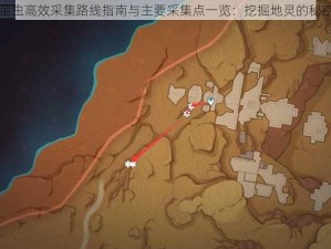 原神圣金虫高效采集路线指南与主要采集点一览：挖掘地灵的秘密路径图