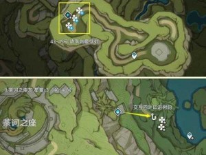 原神全攻略：44星蕈全采集路线详解与169个星蕈采集路线分享