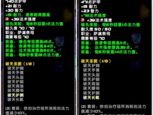 《魔兽世界TBCT4套装全攻略：解析获取方式及掉落地点指南》