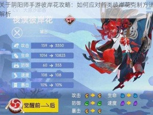 关于阴阳师手游彼岸花攻略：如何应对各类彼岸花克制方法解析