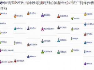 泰拉瑞亚PVE攻击神器毒液药剂的神秘合成之旅：制作步骤详解