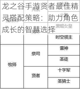 龙之谷手游贤者最佳精灵搭配策略：助力角色成长的智慧选择