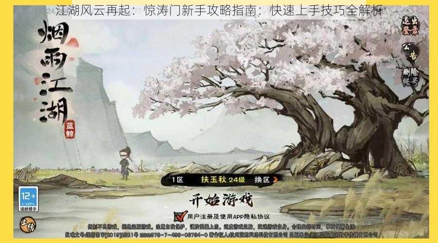 江湖风云再起：惊涛门新手攻略指南：快速上手技巧全解析